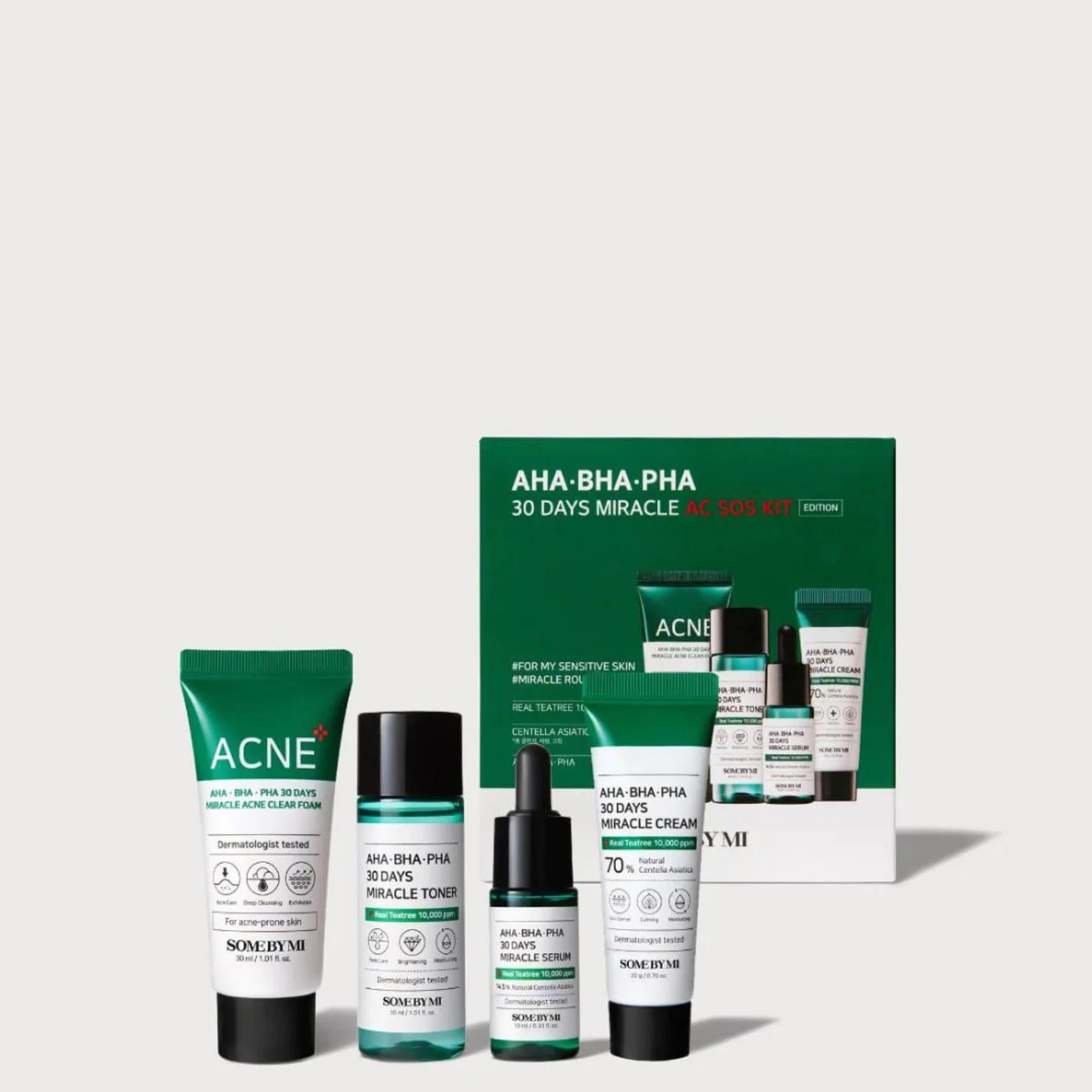 SOME BY MI AHA, BHA, PHA 30 Tage Miracle AC SOS Kit