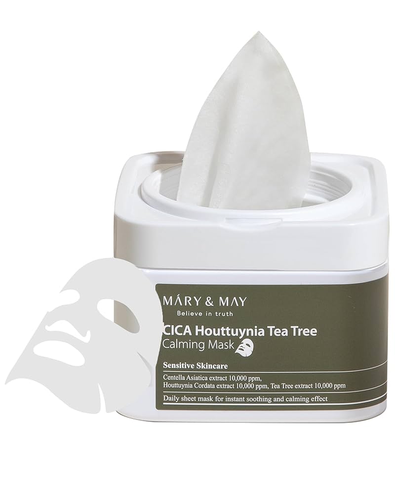 Mary & May Duo – Vitamin B,C,E Cleansing Balm + Cica Tea Tree Mask