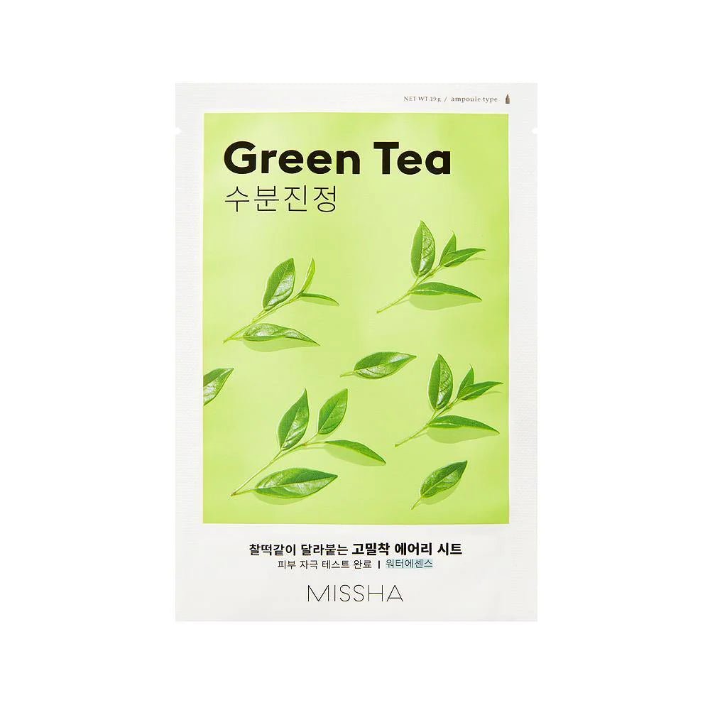 Missha Airy Fit Tuchmaske – Grüner Tee