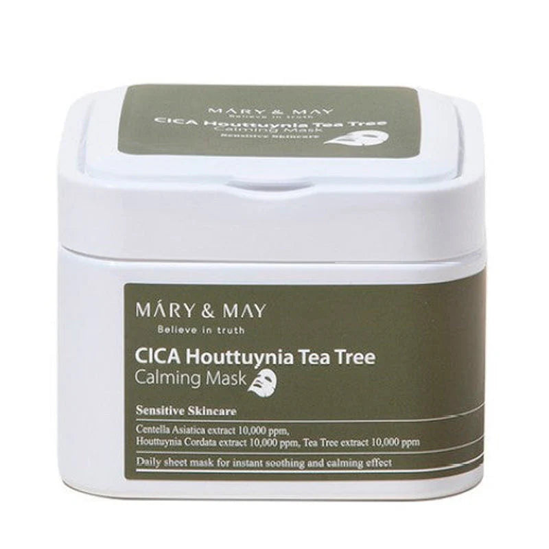 Mary & May Duo – Vitamin B,C,E Cleansing Balm + Cica Tea Tree Mask