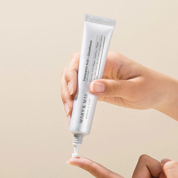 Mary&amp;may Tranexamsäure + Glutathion-Augencreme 30 g